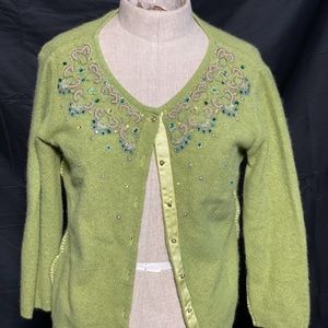 Free people detailed wool cardigan